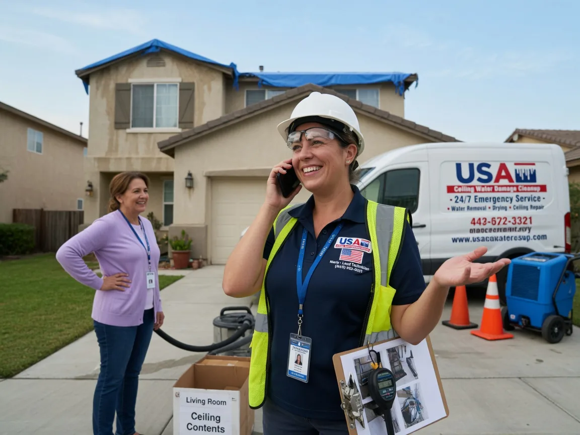 Ceiling Water Damage Restoration East Alton, IL FAQs